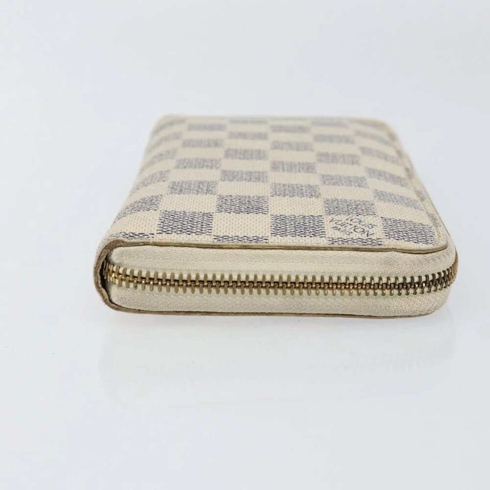 LOUIS VUITTON Damier Azur Zippy Wallet Long Wallet N60019 LV Auth BA8381 - Picture 6 of 16